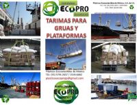 TARIMAS DE PLASTICO PARA GRUAS Y PLATAFORMAS